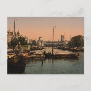 Carte Postale Marché aux poissons à Rotterdam