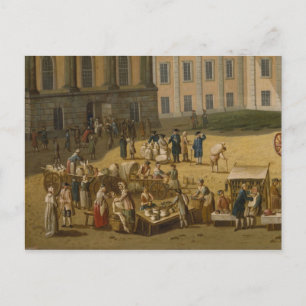 Carte Postale Marché dans le marché Alter Markt, Potsdam, 1772