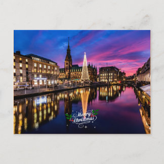 Carte Postale Marché de Noël de Hambourg
