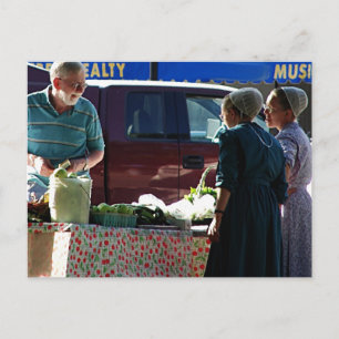 Carte Postale Marché des agriculteurs