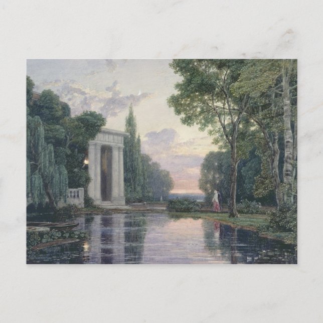 Carte Postale Marche du crépuscule (Devant)