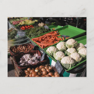 Carte Postale Marché fermier, Louans, Bresse