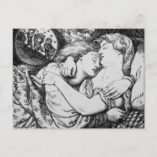 Carte Postale Marché Goblin [Christina Rossetti]