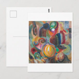 Carte Postale Marché portugais Sonia Delaunay-Terk