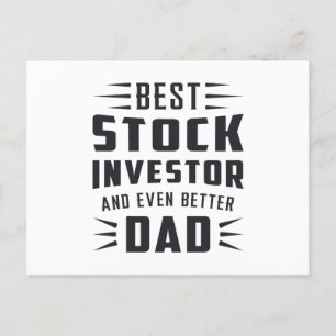 Carte Postale Marché stock Stock Investisseur Bull Trader Trader