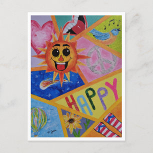 Carte Postale - Marcher Sur Le Soleil