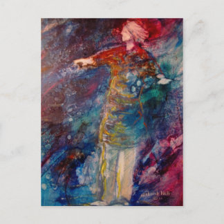 Carte postale "Marcher sur l'eau"