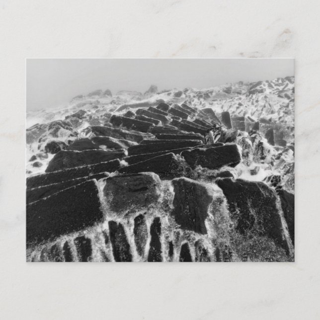 Carte Postale Marches de neige (Devant)