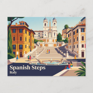 Carte Postale Marches espagnoles Italie
