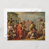 Carte Postale Marcus Furius Camillus et Brennus (Devant / Derrière)