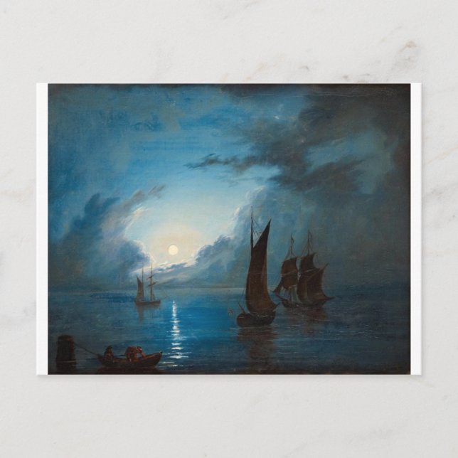 Carte Postale Marcus Larson hav-i-mansken-1848.bateau nature (Devant)