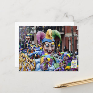 Carte Postale Mardi Gras de la Nouvelle-Orléans