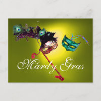 MARDI GRAS MASQUERADE JEU jaune