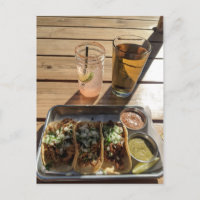 Carte postale mardi Taco