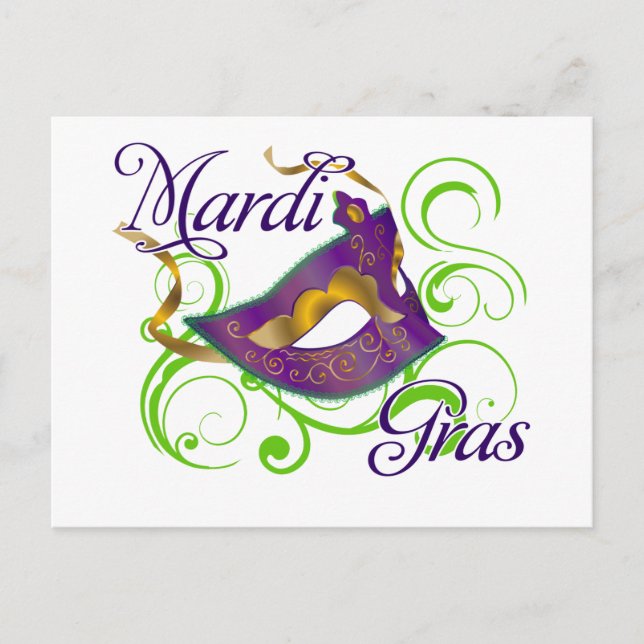 Carte Postale MardiGras (Devant)