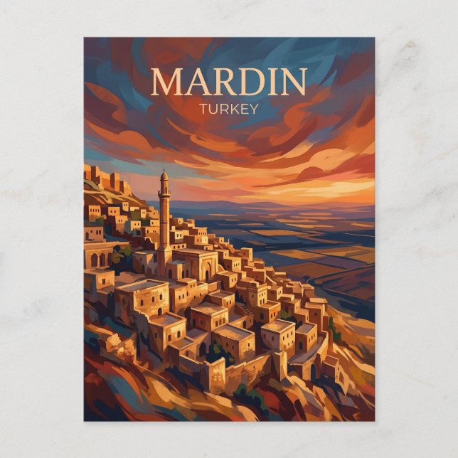 Carte Postale Mardin Turquie (Devant)