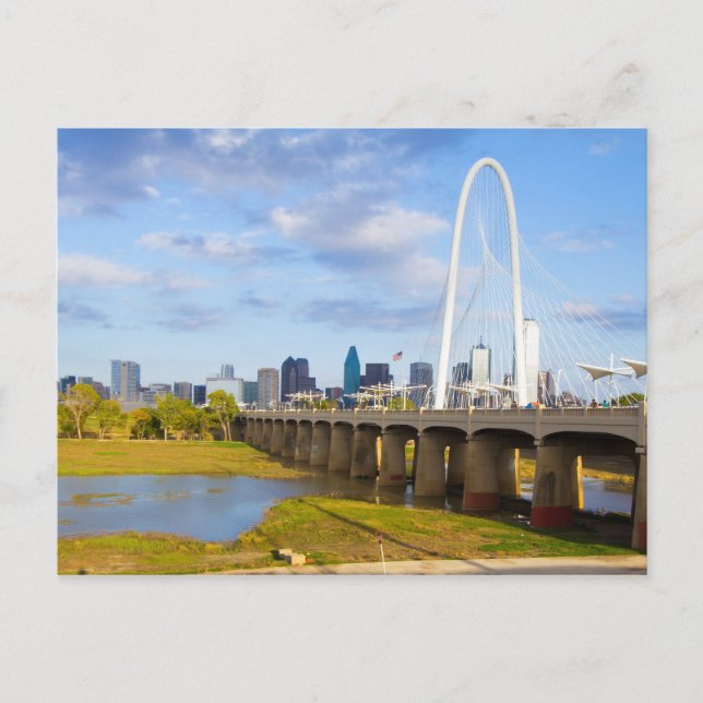 Carte Postale Margaret Hunt Bridge, Dallas, Texas (Devant)