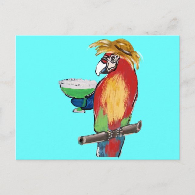 Carte Postale Margarita Parrots (Devant)