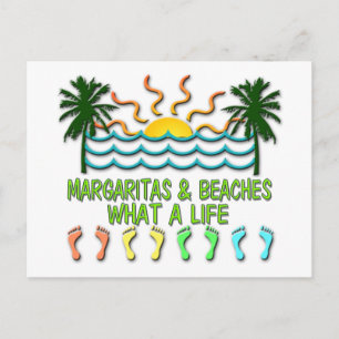 Carte Postale Margaritas & Plages