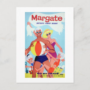 Carte Postale Marge affiche publicitaire vintage