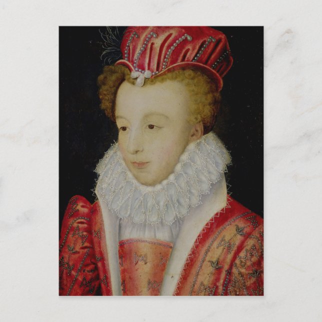 Carte Postale Marguerite de Valois c.1572 (Devant)