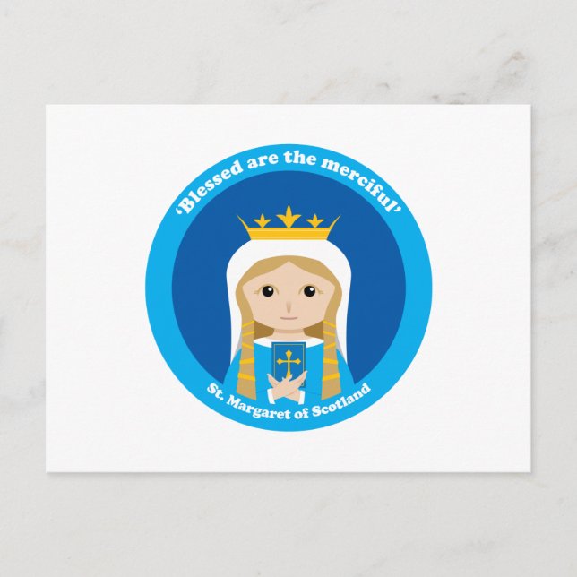 Carte Postale Marguerite d'Ecosse (Devant)