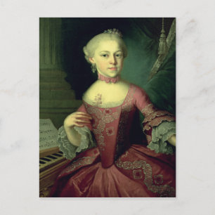 Carte Postale Maria-Anna Mozart, appelée 'Nannerl'