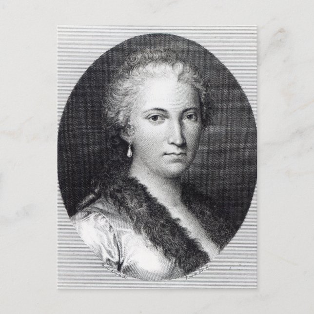 Carte Postale Maria Gaetana Agnesi (Devant)
