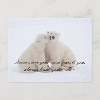 Carte postale mariage