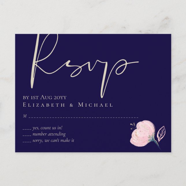 Carte Postale mariage (Devant)