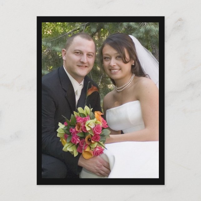 Carte Postale mariage (Devant)