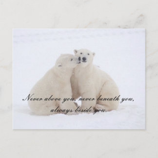 Carte postale mariage