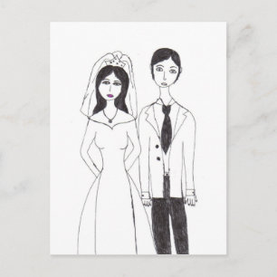 Carte Postale Mariage