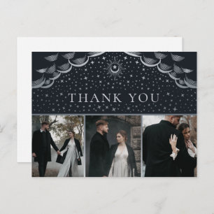 Carte postale Mariage argent Tarot Merci photo