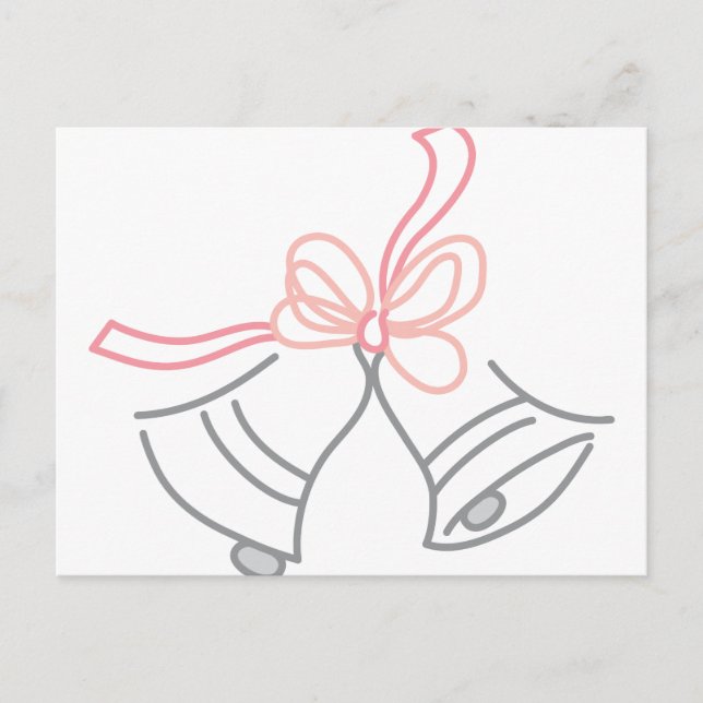 Carte Postale Mariage Bells (Devant)