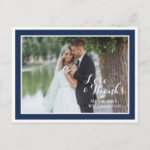 Carte postale Mariage blanc de la Marine moderne M
