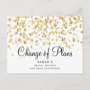 Carte Postale Mariage : Changement de Plans Enterrement de vie d