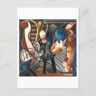 Carte Postale Mariage comique Francis Picabia