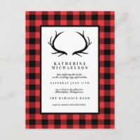 MARIAGE | Dames de Rustique Cerf Buffalo Checks