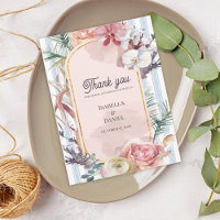 Mariage de Destination Tropical Orchidée Merci