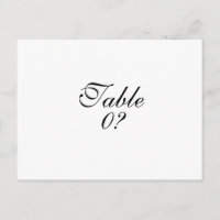 Mariage de table placement invité CUSTOM