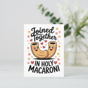 Carte Postale Mariage drôle de mariage fiançailles 