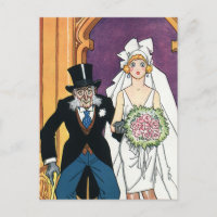 Mariage drôle vintage, romance de mai décembre
