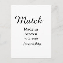Mariage fait au ciel nom date simple calligra