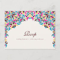 Mariage Fantaisiste de Luxe Bordure de Style Flora