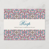 Mariage géométrique en treillis marocain