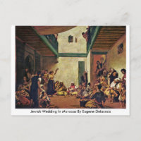 Mariage Juif Au Maroc Par Eugene Delacroix