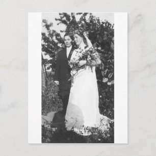 Carte Postale Mariage lesbien vers 1920
