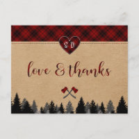 Mariage LumberJack et Jill Anniversaire Merci