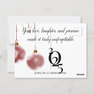 carte postale mariage moderne